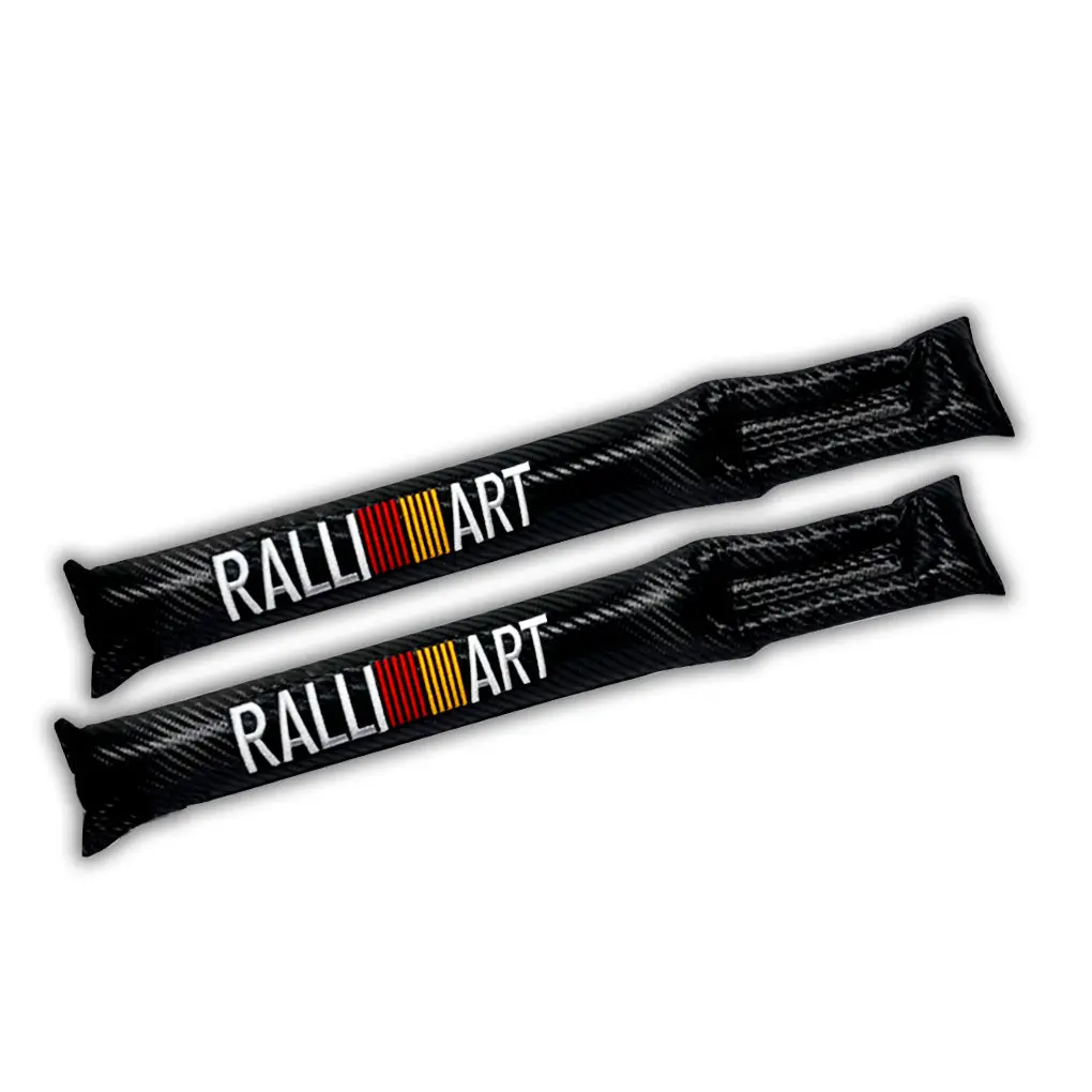 Leather Seat Gap Filler Soft Pads Cover For Ralliart Power Model 1