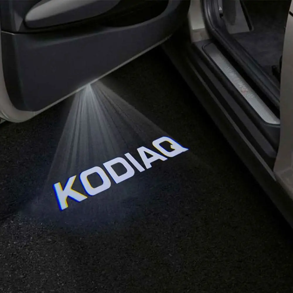 Skoda Kodiaq Premium Door Puddle Lights Multiple Designs 2016-2026 1