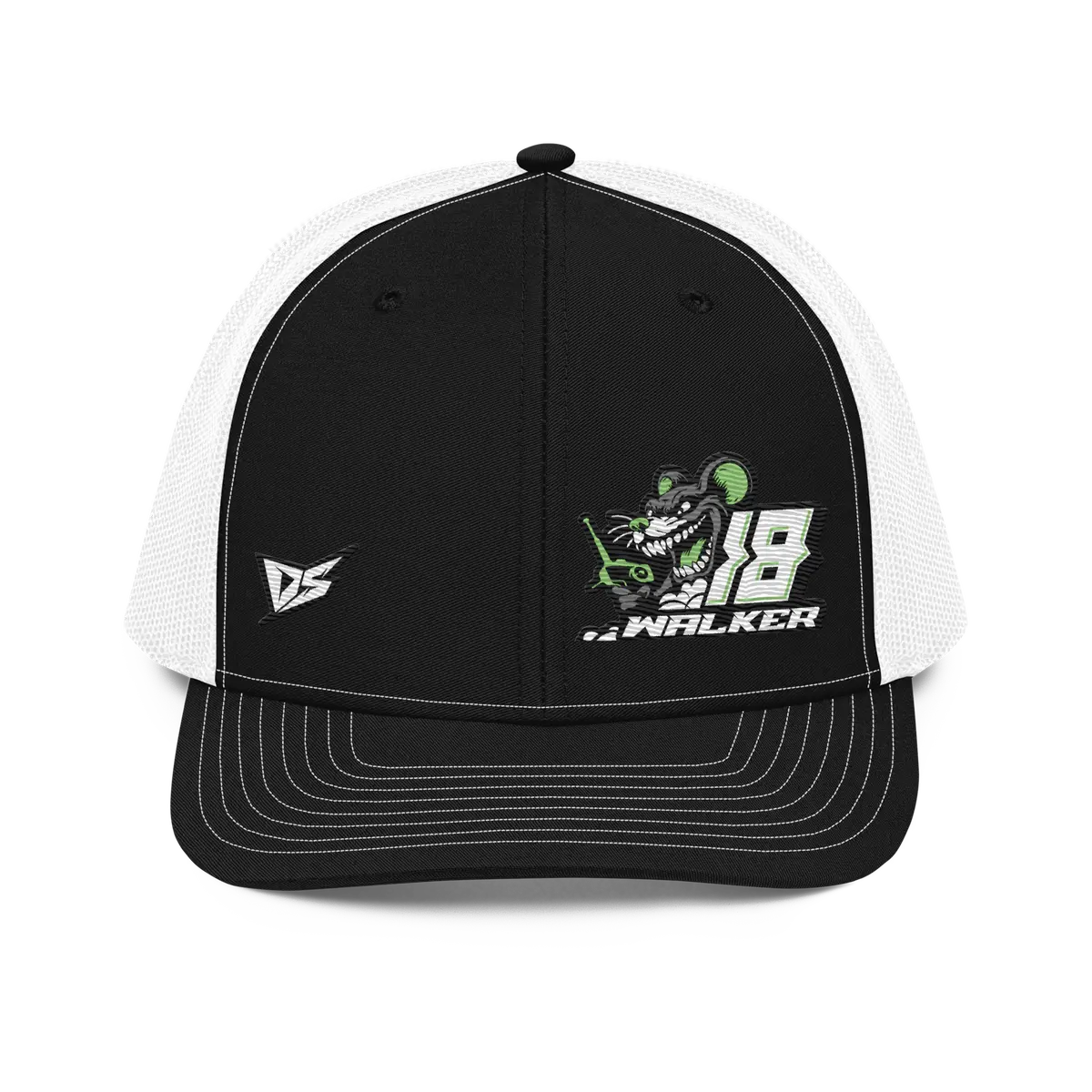 'Ready To Race' Dirt Oval Rc Racing Custom Embroidered Snapback Trucker Cap V3 3