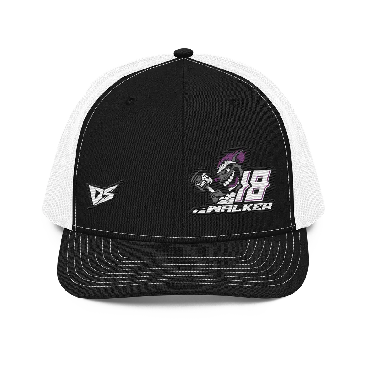 'Rat Attack' Dirt Oval Rc Racing Custom Embroidered Snapback Trucker Cap V2 3