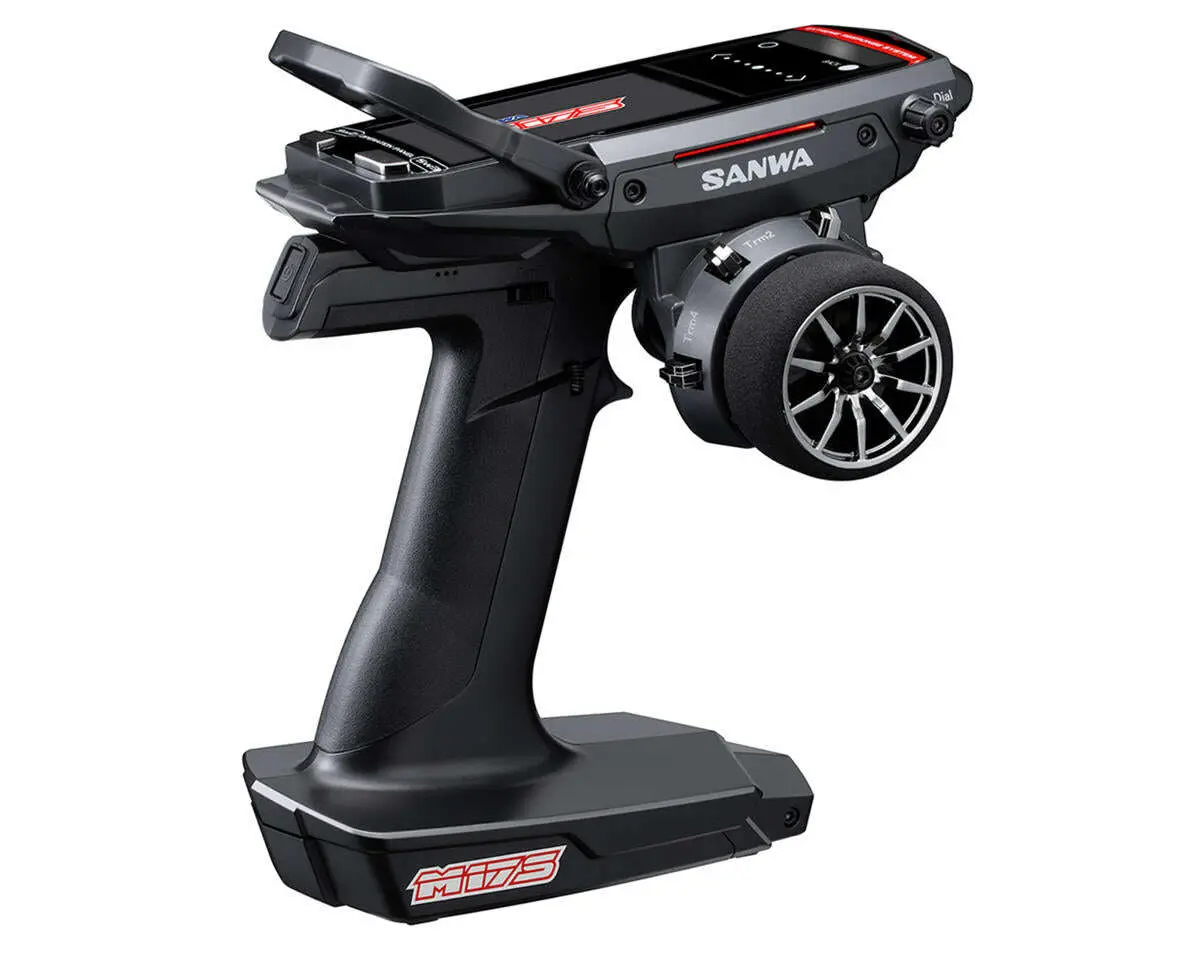 Sanwa/Airtronics M17s Fh5/Fh5u 4-Channel 2.4Ghz Radio System W/Rx-493I Receiver 1