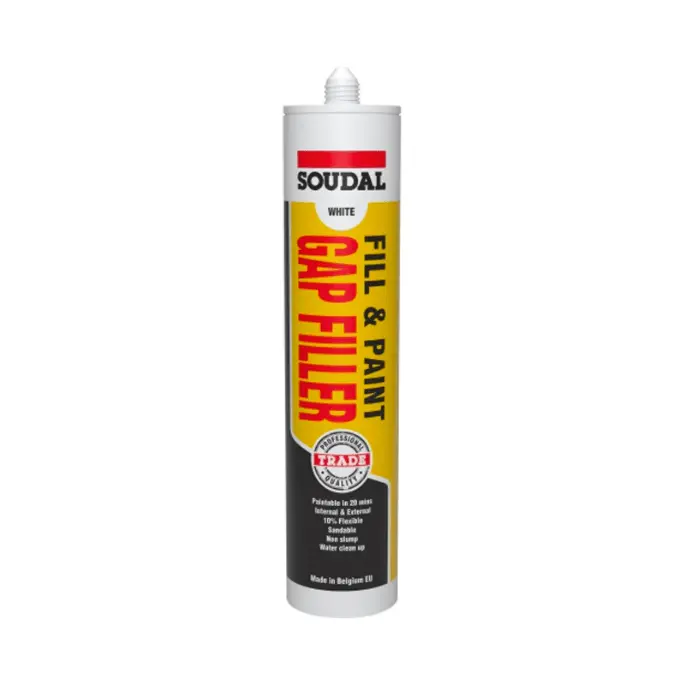 Soudal Fill & Paint Gap Filler 300Ml 1