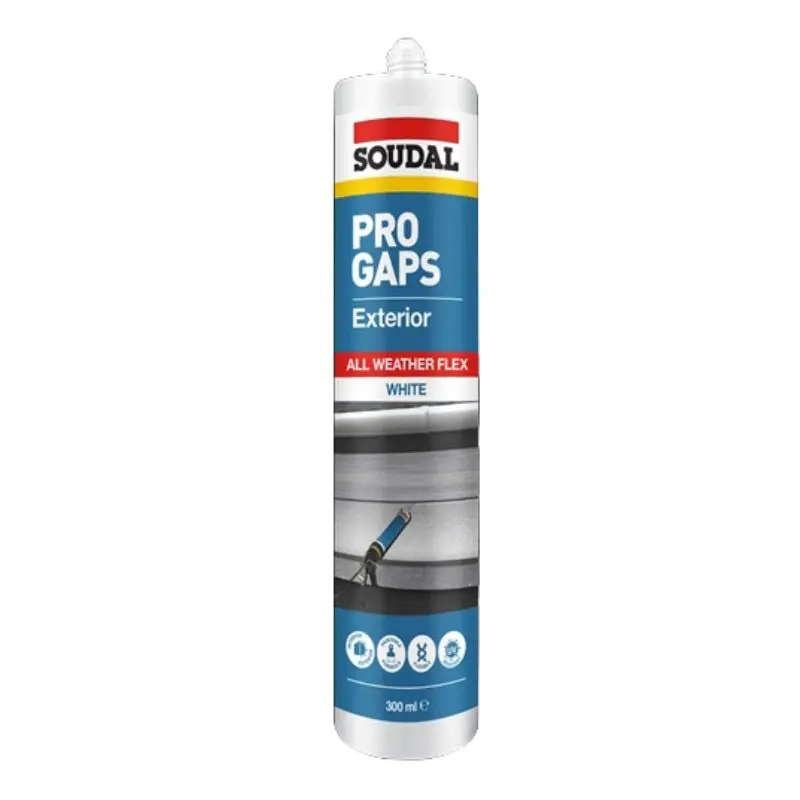 Soudal Pro Gaps Exterior All Weather Flex Filler 300Ml 1