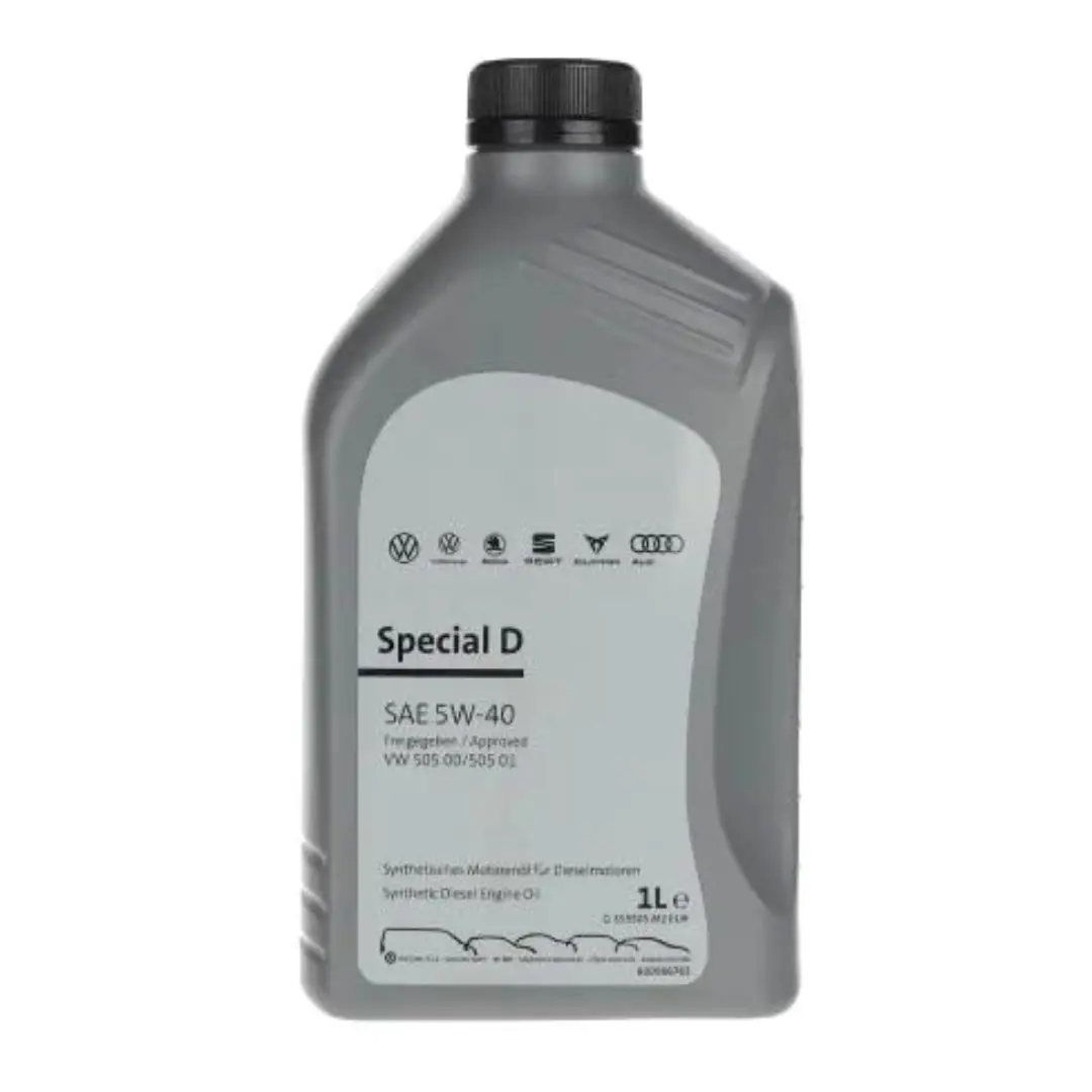 Volkswagen Oem Special D Oil 5W40 1Ltr 1