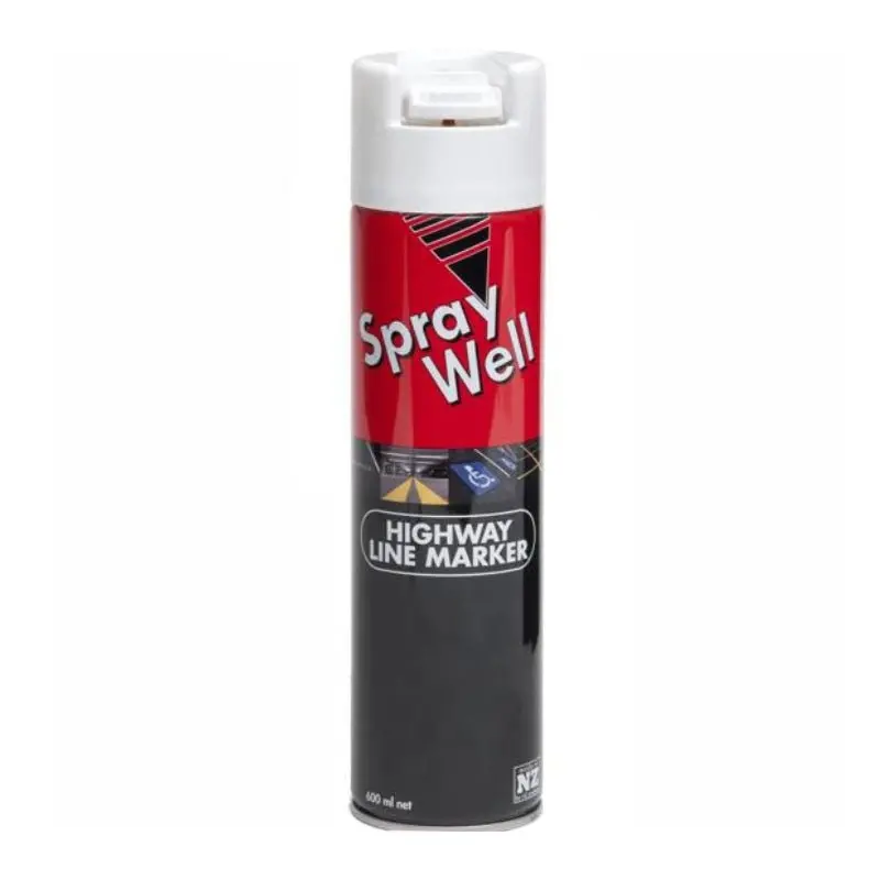 Spraywell Highway Line Marker Aerosol Paint White 1