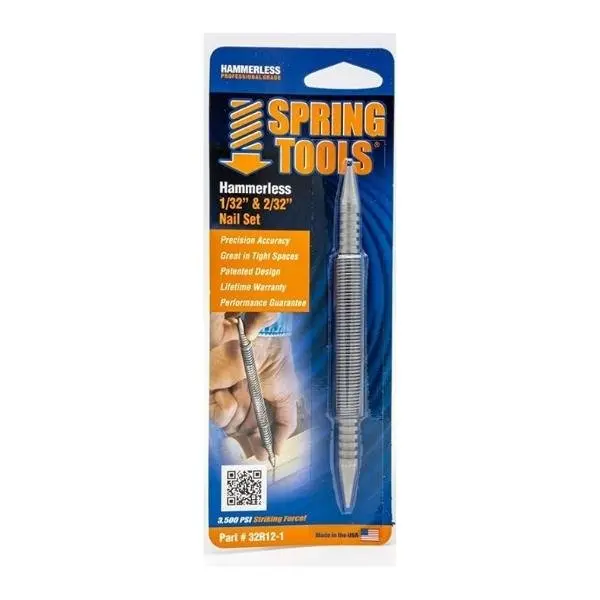 Spring Tools Hammerless Nail Punch Set 1