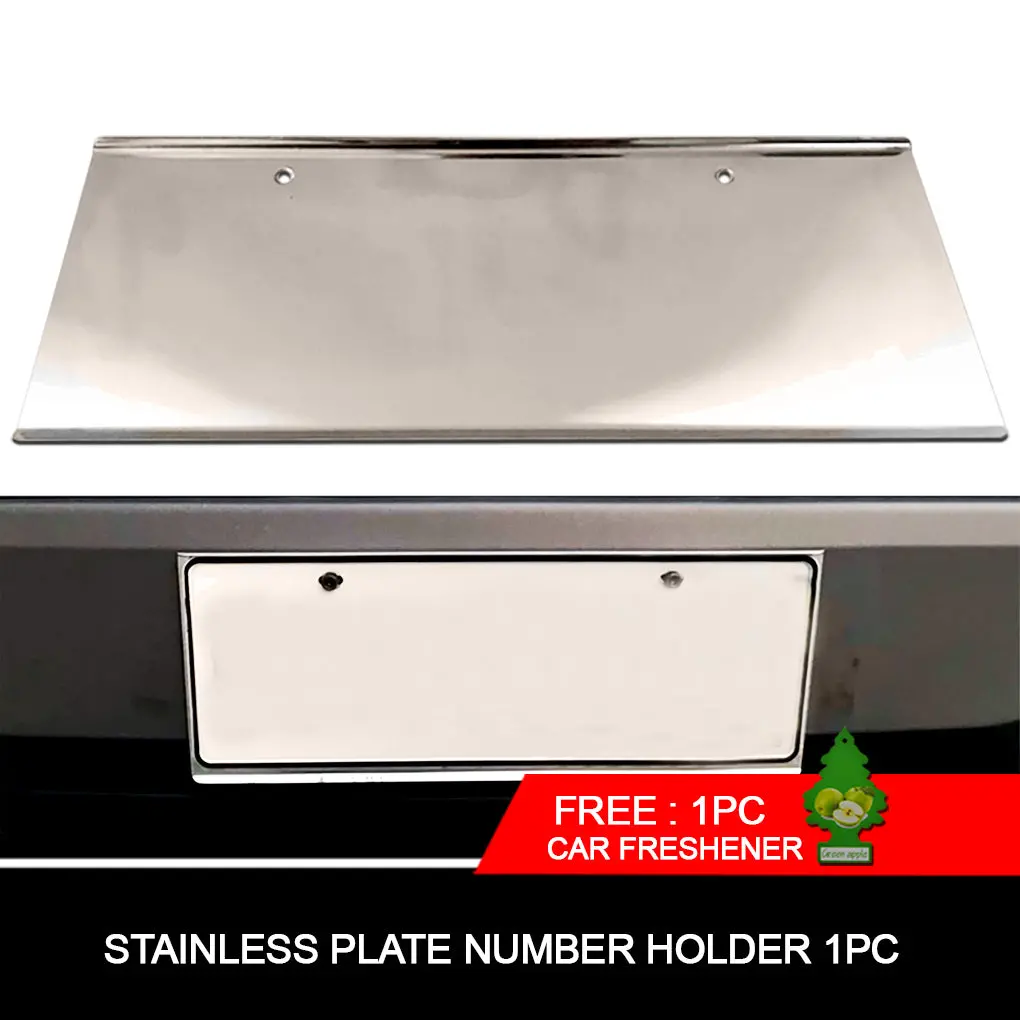Stainless Car Plate Holder 1