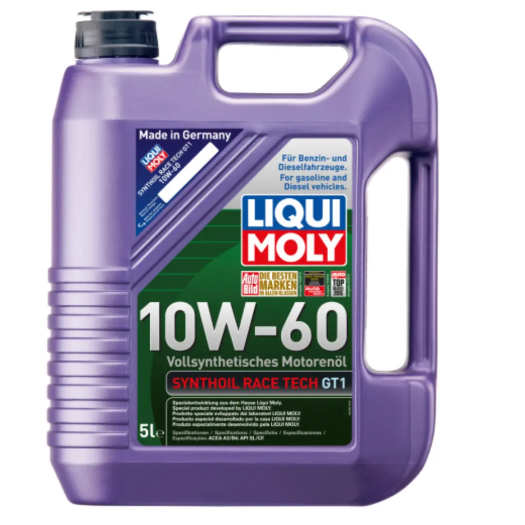 Liqui Moly Synthoil  Race Tech Gt1 10W60 5Ltr 8909 1