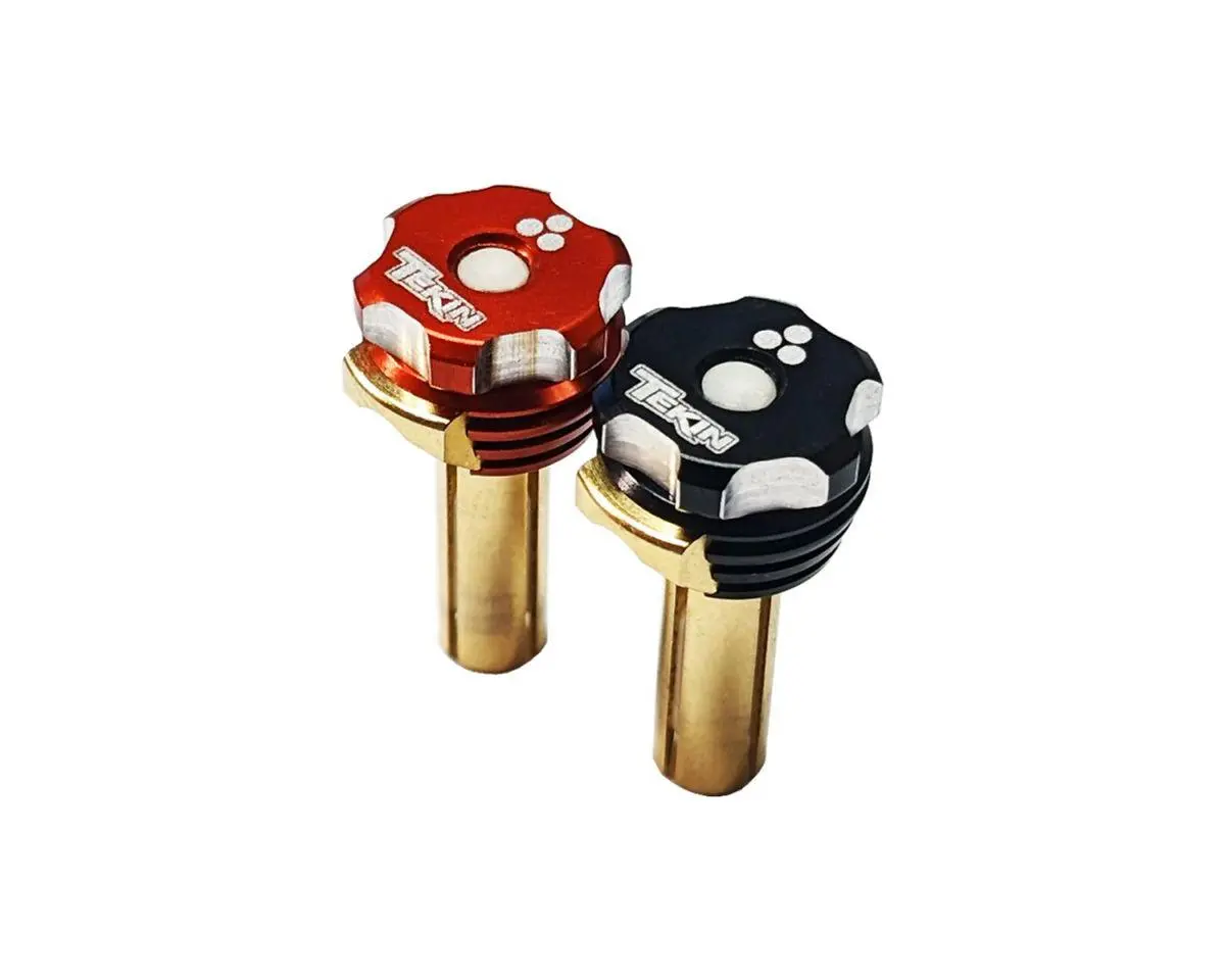 Tekin Pro Lock Tool-Less Adjustable Bullet Plug Grips W/5Mm Bullets 1