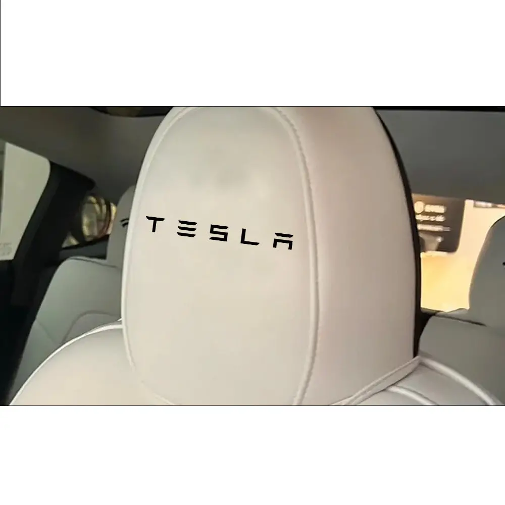 Custom Headrest Embroidery For 2 Front Seats 1