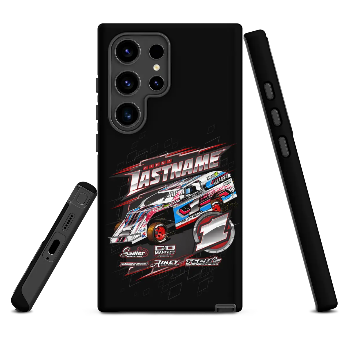 Customizable Rc Racing Inspired 3-Layer Tough Case For Samsung® Designed For Rc Racers Of Traxxas Modified 40