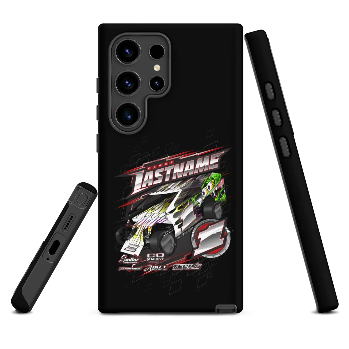 Customizable Rc Racing Inspired 3-Layer Tough Case For Samsung® Designed For Rc Racers Of Salvas Mudboss 40