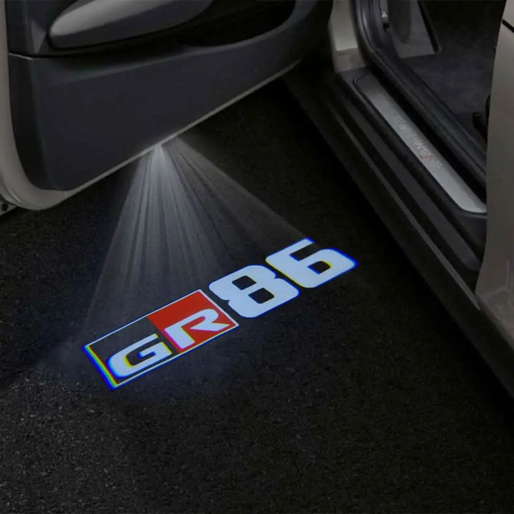 Toyota 86/Gt86/Ft86 1St Gen Zn6 Premium Door Puddle Lights Multiple Designs 2012–2021 1