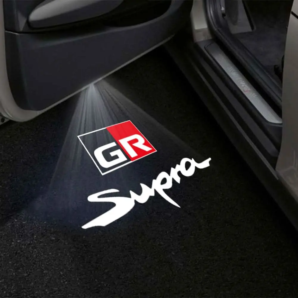 Toyota Gr Supra Premium Door Puddle Lights Multiple Designs 2020-2026 1