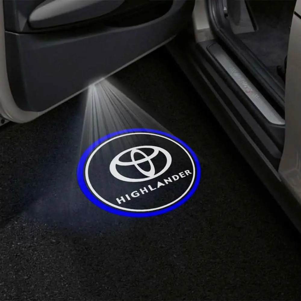 Toyota Grand Highlander Premium Door Puddle Lights Multiple Designs 2024-2026 1