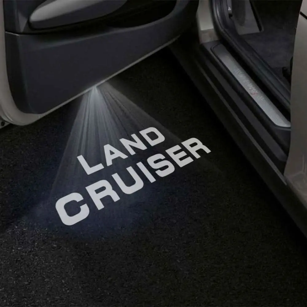 Toyota Land Cruiser J200/J300 Premium Door Puddle Lights Multiple Designs 2008-2026 1