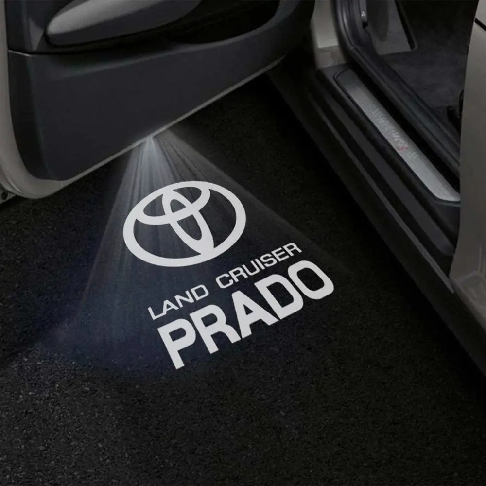 Toyota Prado 4Th/5Th Gen Premium Door Puddle Lights Multiple Designs 2010-2026 2