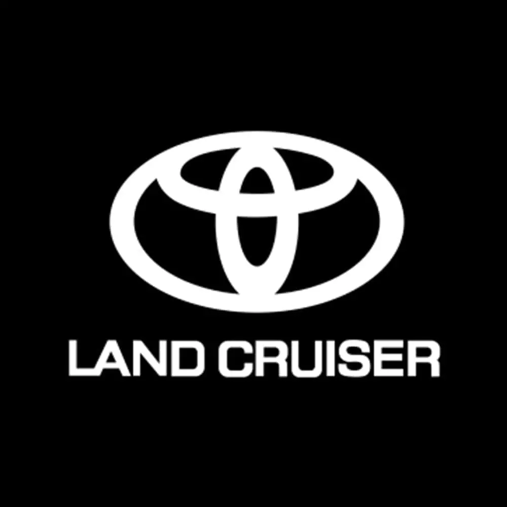 Toyota Land Cruiser J200/J300 Dynamic Dual Lens Premium Door Puddle Lights Multiple Designs 2008-2026 2