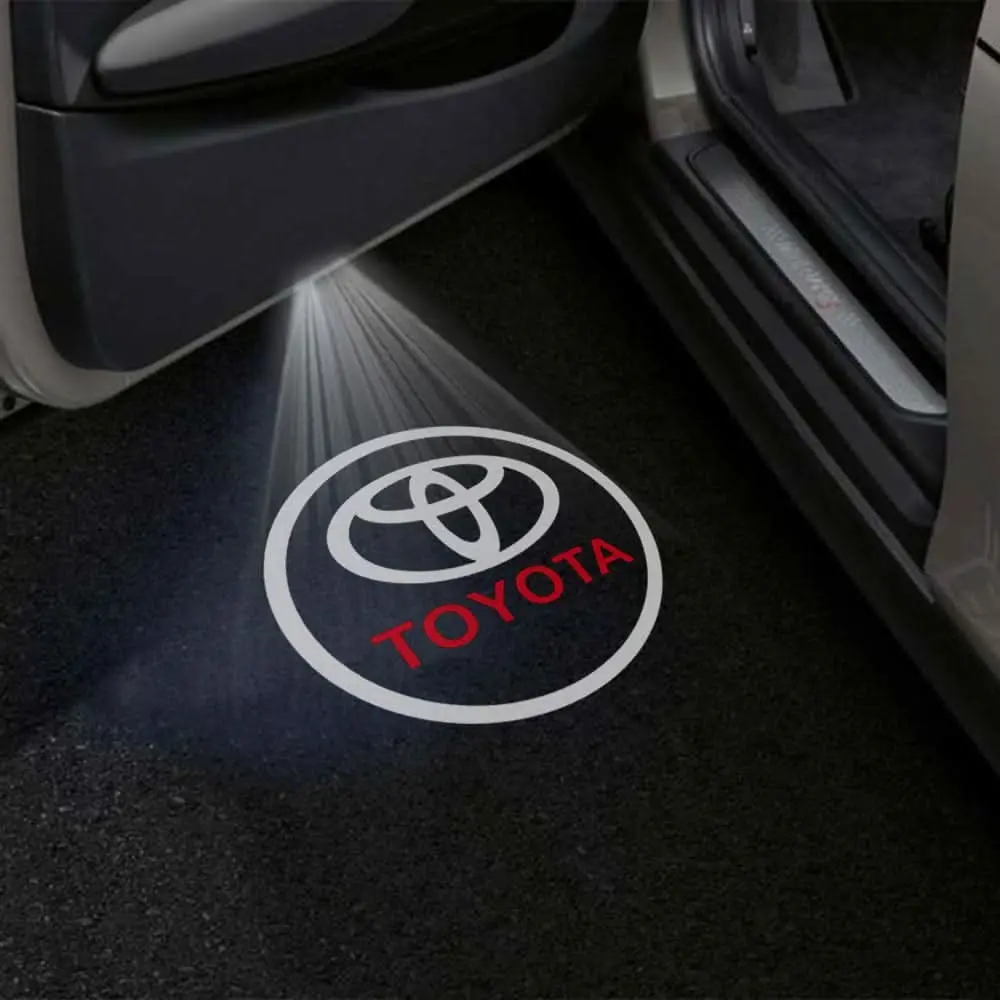 Toyota Aurion 1St Gen Xv40 Premium Door Puddle Lights Multiple Designs 2006-2010 1