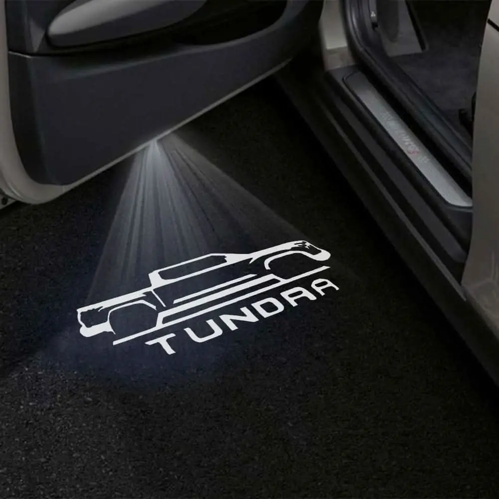 Toyota Tundra 2Nd Gen Xk50 Premium Door Puddle Lights Multiple Designs 2007-2013 1