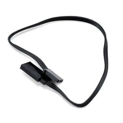 Tq Wire Tripple Black Jr/Futaba Servo Extension 1