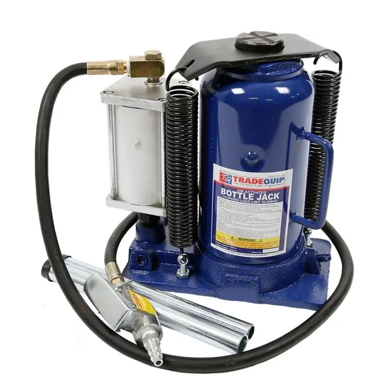 Tradequip 20T Bottle Jack Air / Manually Operated 1