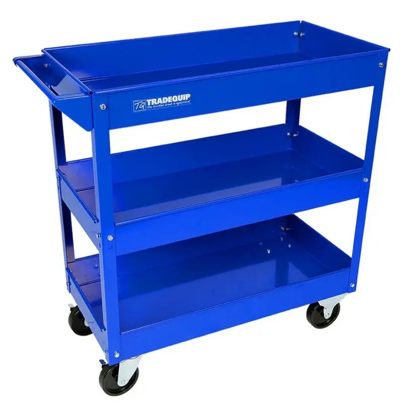 Tradequip 3 Trays Workshop Trolley 1