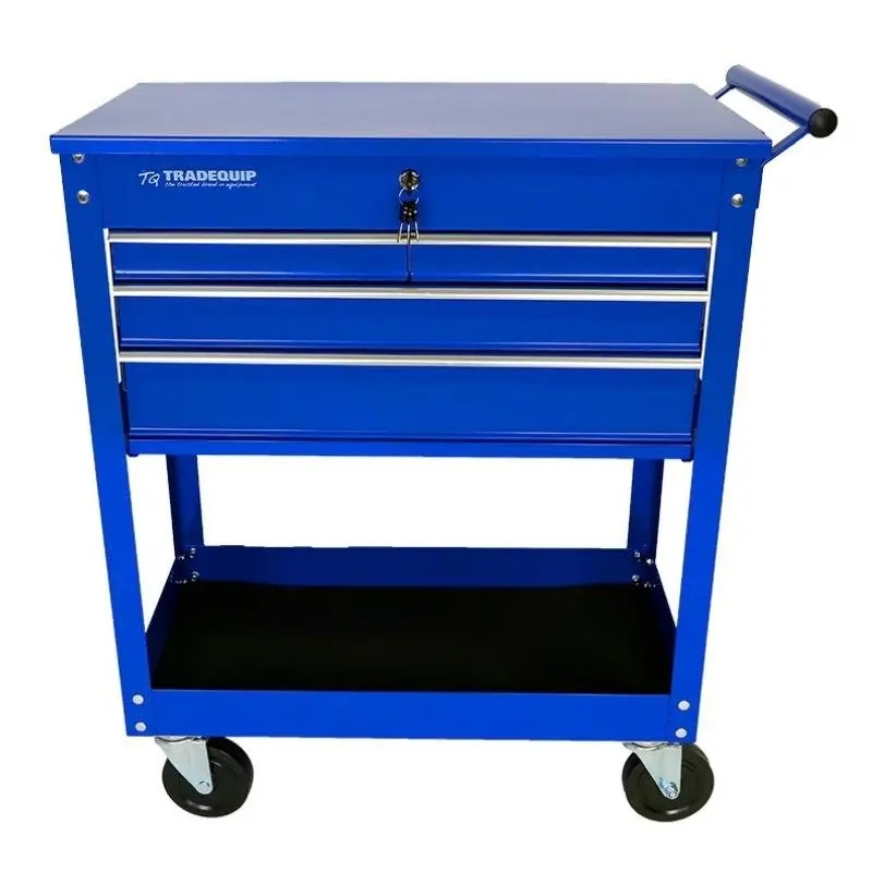Tradequip 4 Drawer Workshop Tool Trolley 1