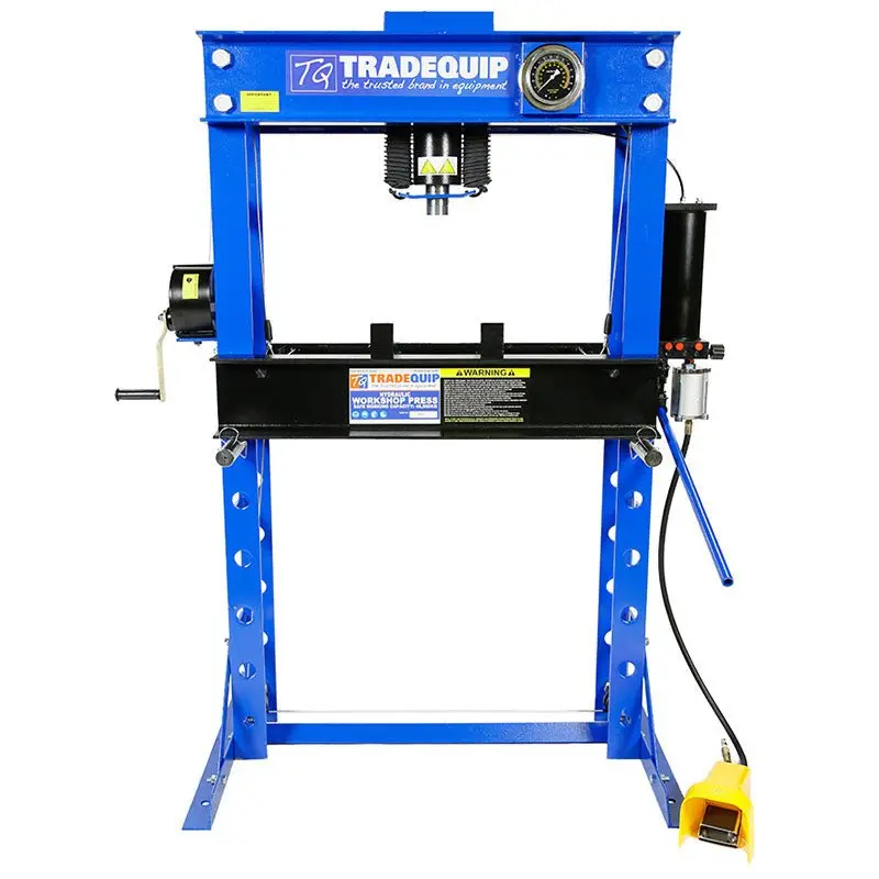 Tradequip Air/Hydraulic Press 45T Rated 1