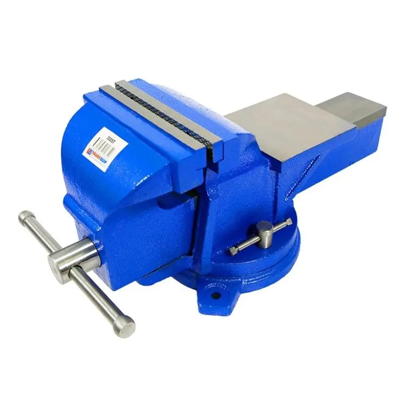 Tradequip Bench Vice Fixed With Anvil 6