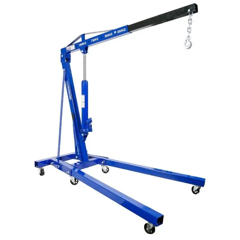 Tradequip Foldable Engine Crane 1T Rated 1