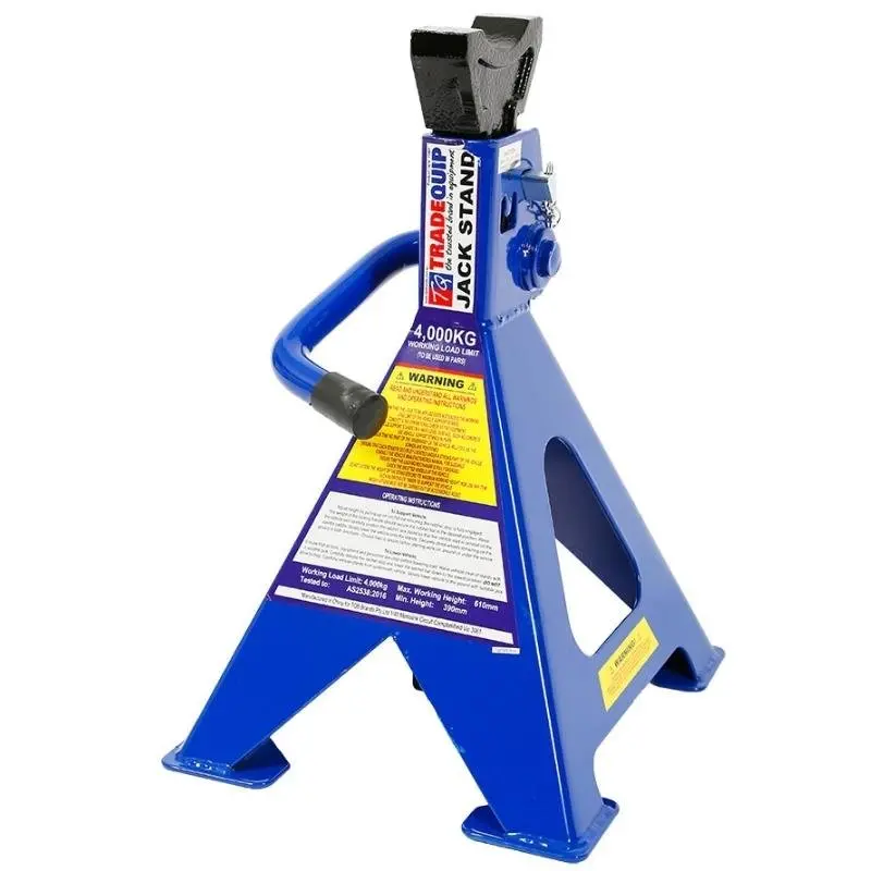 Tradequip Jack Stands 4T Capacity Set Of 2 2