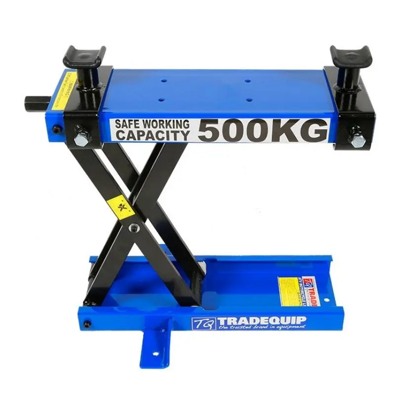 Tradequip Motorcycle Lifter Support Stand 500Kg Rated 1