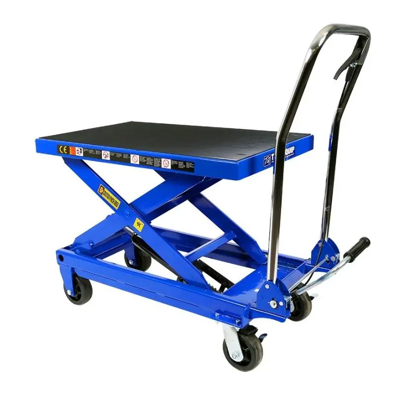 Tradequip Scissor Lift Workshop Trolley 450Kg 1