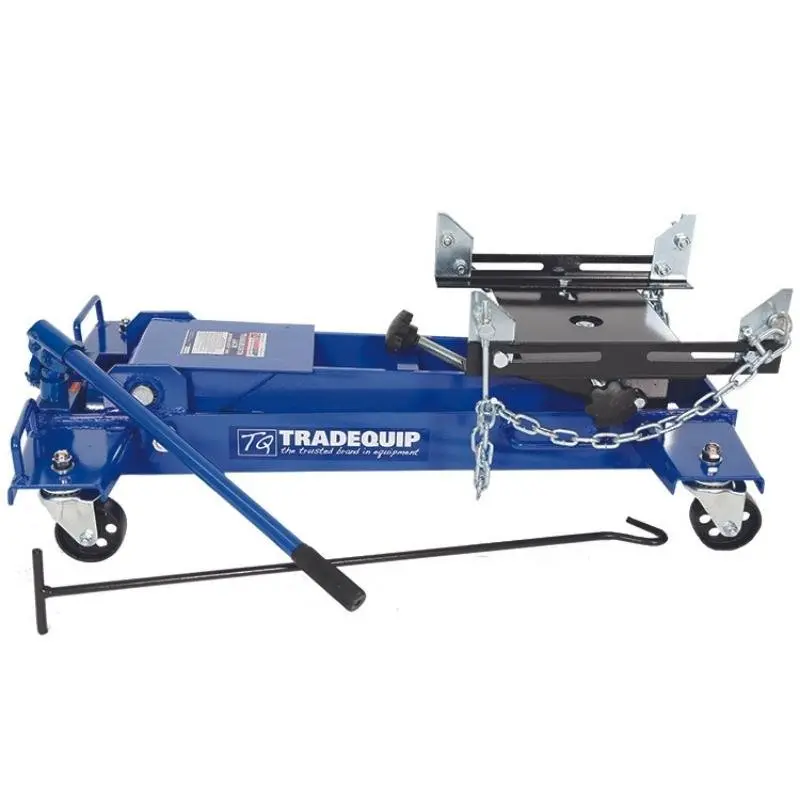 Tradequip Transmission Lifter 1T Rated Trolley Jack 1