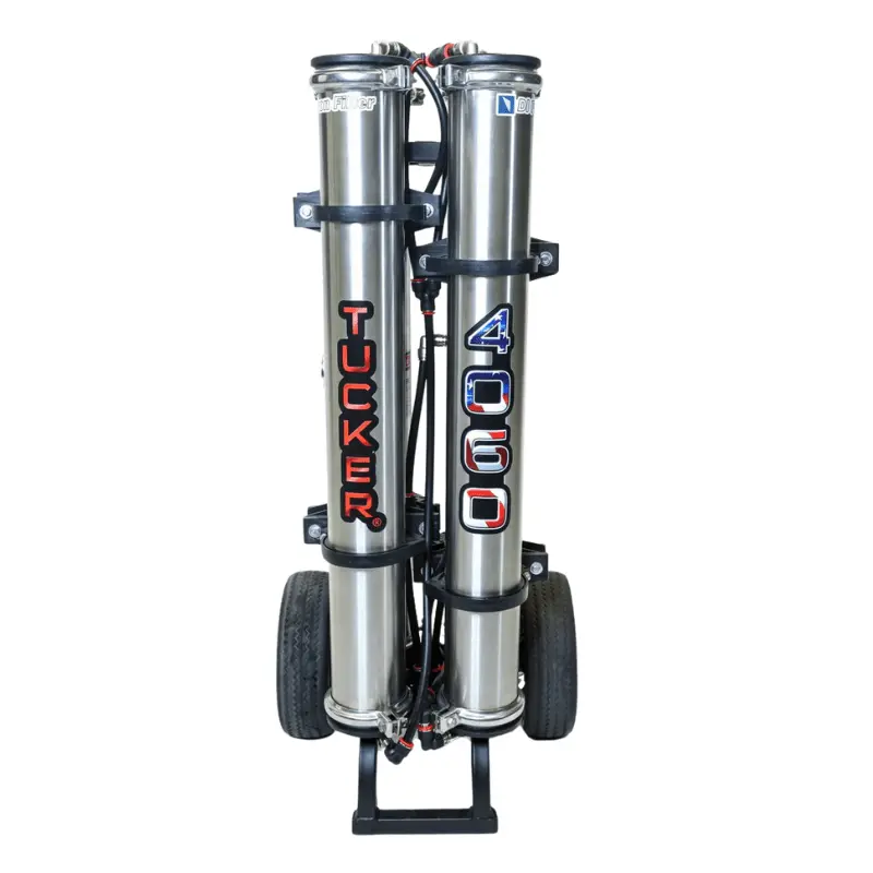 Tucker Filter Trolley 4060 4-Stage Ro/Di Cart 1
