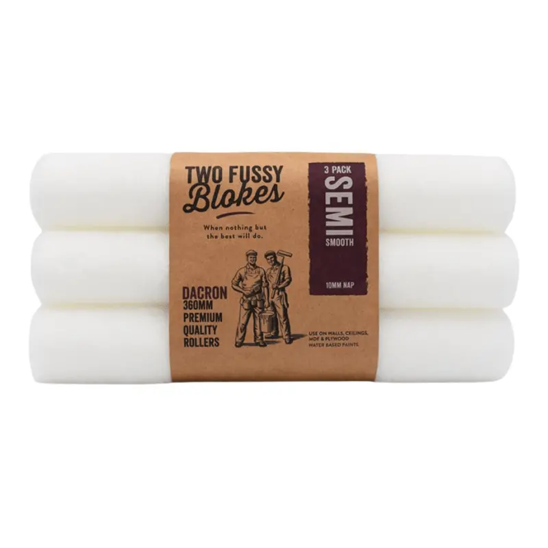 Two Fussy Blokes 10Mm Nap 360Mm Dacron Paint Rollers 1