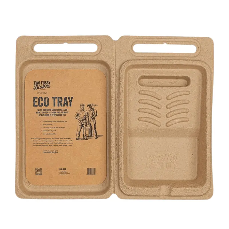 Two Fussy Blokes 160Mm Biodegradable Eco Tray Kit 1