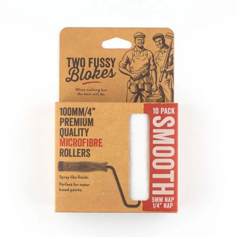 Two Fussy Blokes 5Mm Nap Microfibre Mini Paint Rollers 1