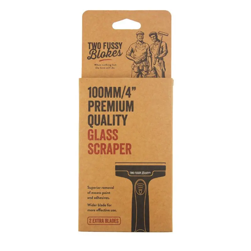 Two Fussy Blokes Glass Scraper 100Mm 1