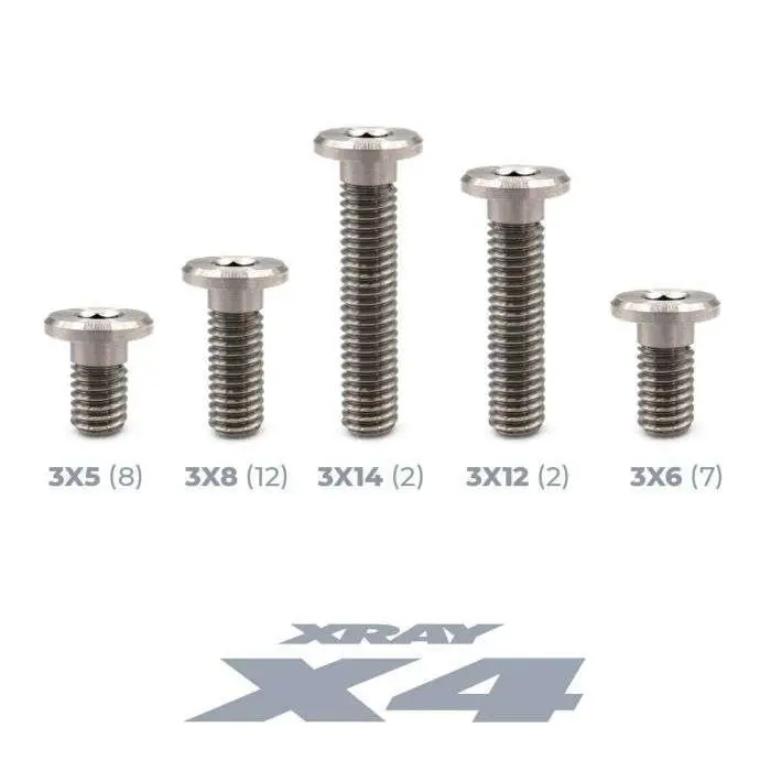 Officinarc Titanium Ufs Full Kit For Xray X4 (31) 1
