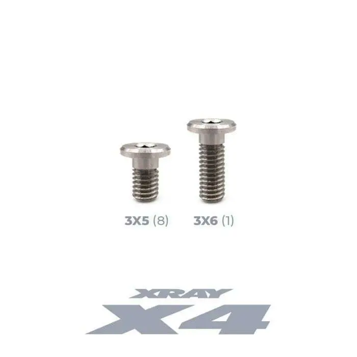Officinarc Titanium Ufs Top Deck Kit For Xray X4 (9) 1