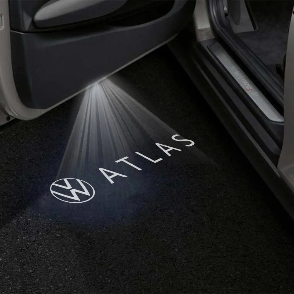 Volkswagen Atlas/Atlas Cross Sport/Teramont Premium Door Puddle Lights Multiple Designs 2017-2026 1