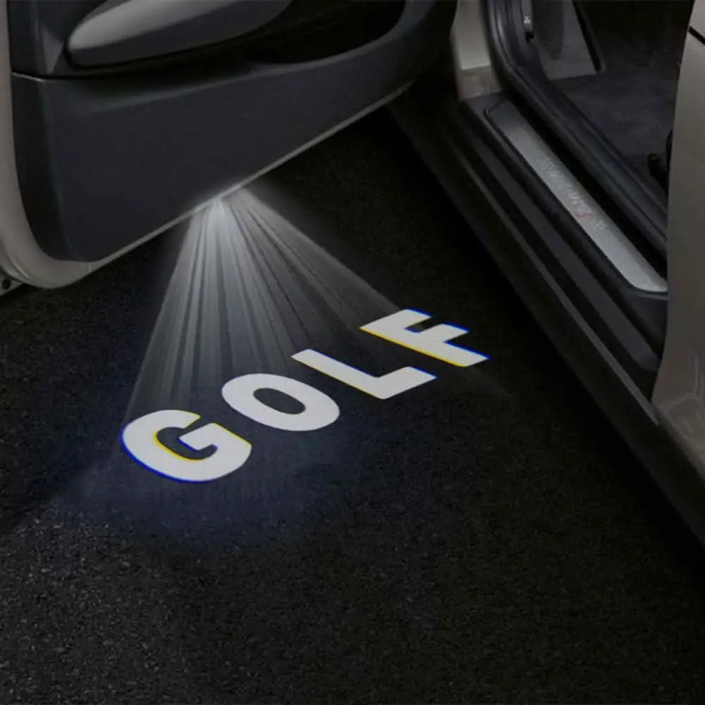 Volkswagen Golf Mk4 Premium Door Puddle Lights Multiple Designs 1997-2005 1