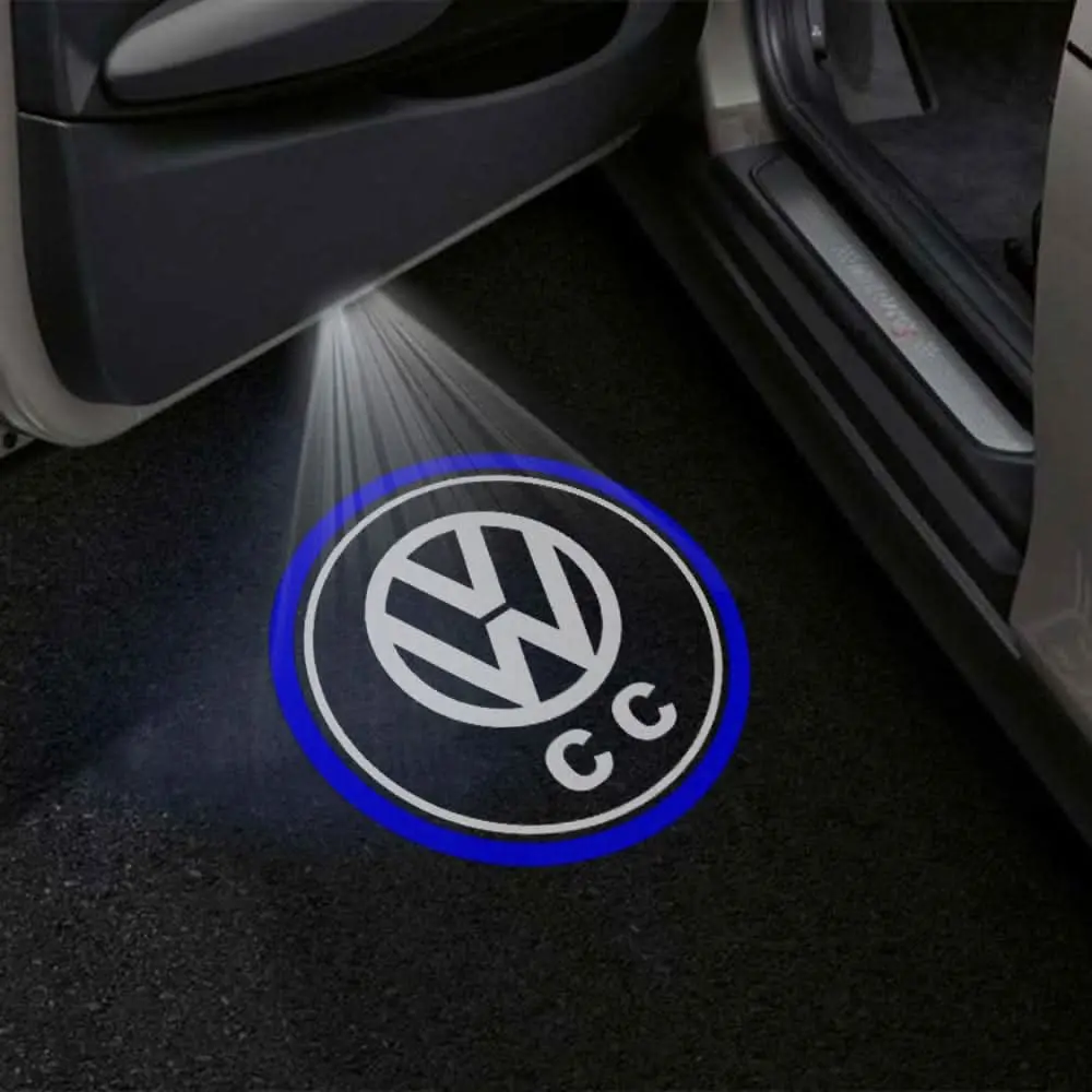 Volkswagen Cc Premium Door Puddle Lights Multiple Designs 2009-2017 1