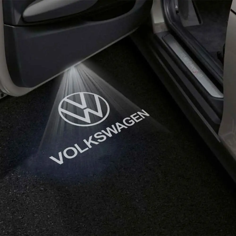 Volkswagen Tiguan 3Rd Gen Premium Door Puddle Lights Multiple Designs 2024-2026 1