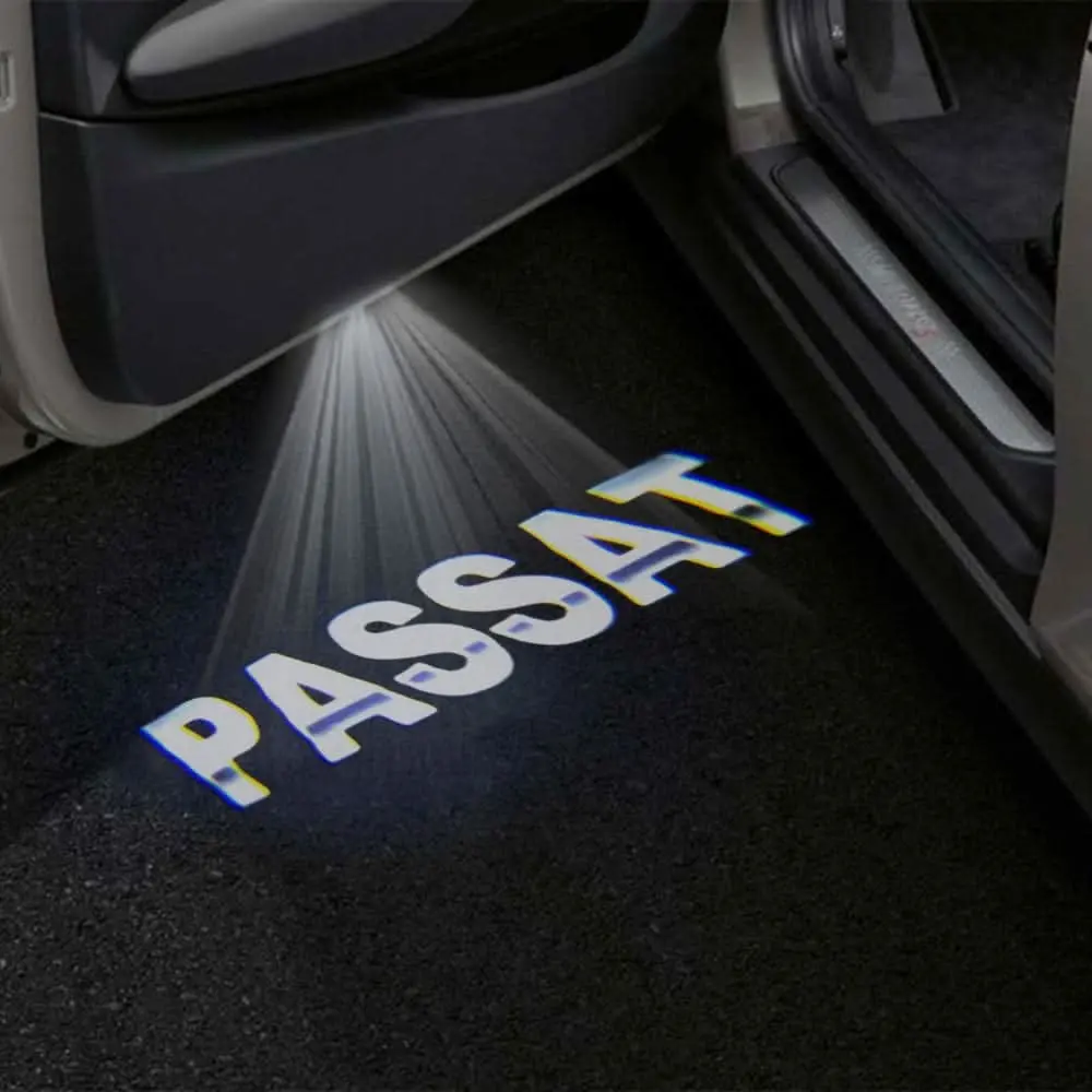 Volkswagen Passat B6/B7/B8 Premium Door Puddle Lights Multiple Designs 2006-2023 6