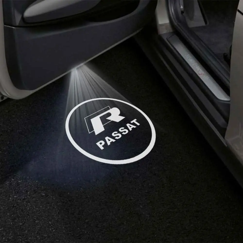 Volkswagen Passat B6/B7/B8 Premium Door Puddle Lights Multiple Designs 2006-2023 7