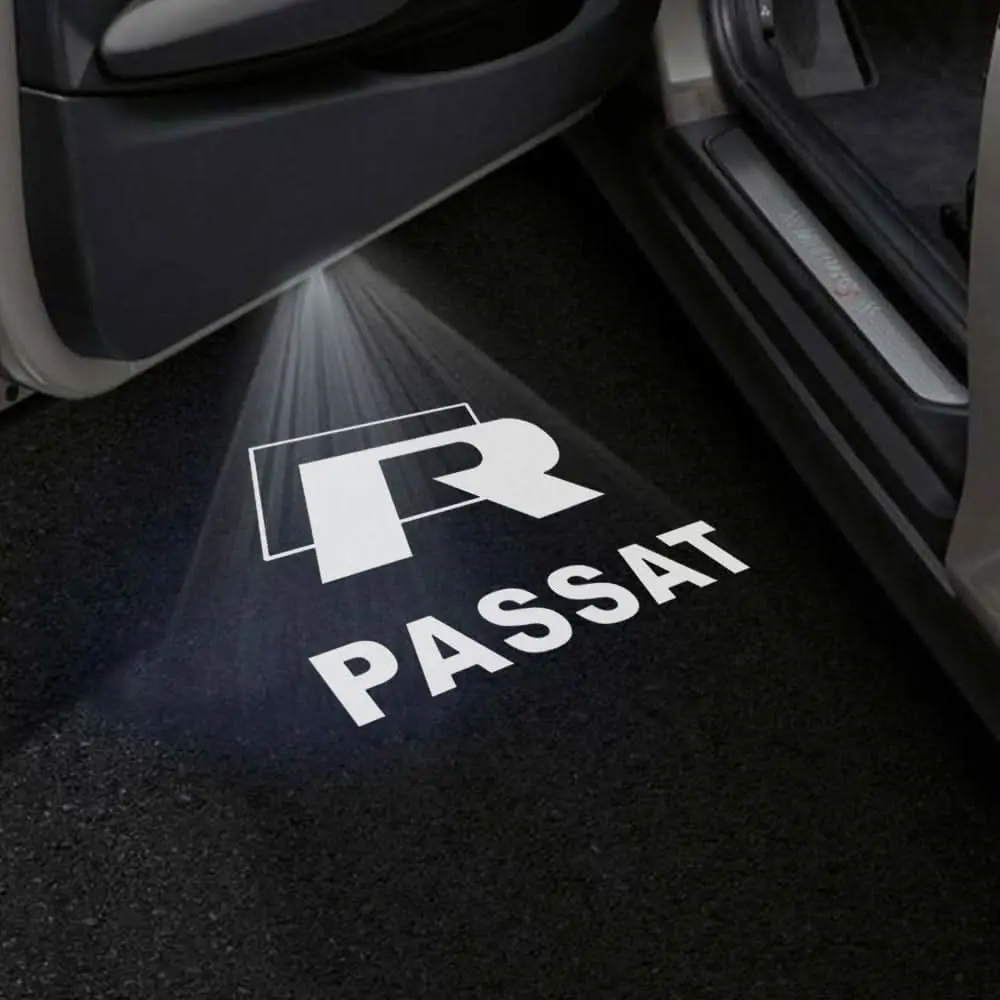 Volkswagen Passat B6/B7/B8 Premium Door Puddle Lights Multiple Designs 2006-2023 8