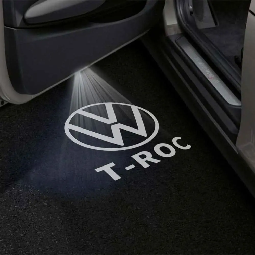 Volkswagen T-Roc Premium Door Puddle Lights Multiple Designs 2017-2026 1
